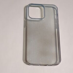 Clear Glitter Phone Case